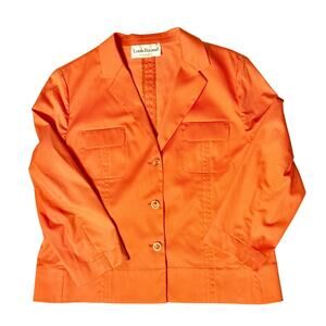 Vintage Louis Féraud Women’s Coral Blazer – Designer Jacket